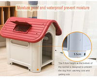 Pet Haven: Small Breed Waterproof Plastic Kennel