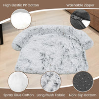 Luxurious Plush Pet Dog Sofa Bed: Cozy & Washable for Large Dogs