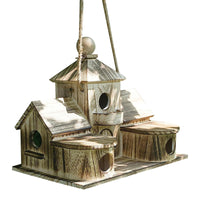 Luxurious Solid Wood Outdoor Bird Villa.      - Cozy Insulated Haven for Parrots & Birds This Winter