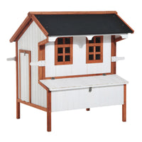 Large Wooden Chicken Coop with Nesting Box & Door 🐔