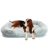 Luxurious Plush Dog Bed for Ultimate Comfort and Style!