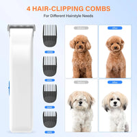 Ultimate Dog & Cat  Grooming with Vacuum Kit: 5-in-1 Hair Clippers with 99.9% Suction