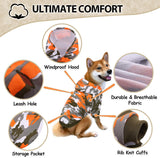 "Cozy Camo Dog Hoodie - Warm & Stylish Sweatshirt with Pocket for All Sizes!"