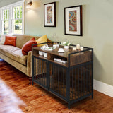 Stylish & Functional Furniture Dog Cage: The Perfect Blend of Comfort and Design for Your Pet!