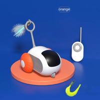 Interactive Remote Control Cat Car Toy - USB Charging, Automatic Movement, Perfect for Playtime Fun!