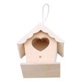 Charming Wooden Hummingbird House 