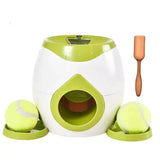 Revolutionary Smart Dog & Cat Feeder Dispenser & Tennis Ball Toy Launcher Combo