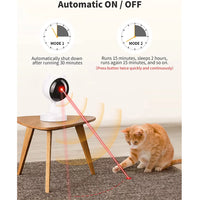 "Interactive Automatic Cat Laser Toy - Engaging Fun for Indoor Cats and Dogs!"