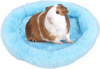 "Extra Cozy Small Animal Beds + Free Hair Remover Brush - Ideal Comfort for Guinea Pigs, Hamsters, Hedgehogs & More!"