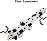 "Durable Squeaky Dog Toys: Double Layered Fabric, No Stuffing, Perfect for Small to Large Dogs"