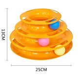 Cat Toy Tower - Engaging Tracks for Cat Intelligence and Amusement