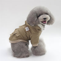 Stylish Cap Dog Coat for Trendy Dogs. 