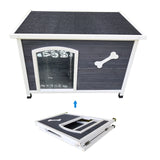 "Ultimate Weatherproof Dog House - Perfect for Dogs of Any Size!"