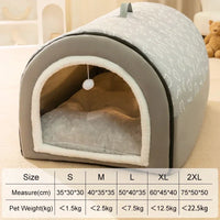 Cozy Winter Dog House Mat for Big Dogs - Detachable & Washable!