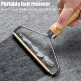 Ultimate Pet Hair Remover - Portable Manual Scraper & Lint Cleaner for Effortless Cat Hair Removal