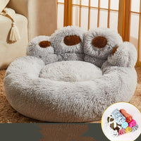 Ultimate Cozy Fleece-Lined Dog Bed for Medium to Large Breeds