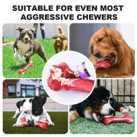 Professional title: "Durable Chew Toys for Large Breed Dogs, Ideal for Aggressive Chewers and Teething, Natural Rubber Interactive Toy for Pet Dental Health and Boredom Relief"