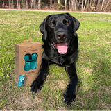 Eco-Friendly Dog Poop Bags - 360 Leak-Proof & Tear-Resistant Rolls in Turquoise 