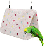 Cozy Bird Bed Hammock - Snuggle Cave Tent for Parakeets, Budgies, Lovebirds & Cockatiels 