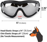 "Ultimate Dog Goggles for Large Breeds - Stylish Eye Protection for Riding, Biking, and Driving!"