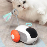 Interactive Remote Control Cat Car Toy - USB Charging, Automatic Movement, Perfect for Playtime Fun!