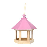 Charming Wooden Birdhouse & Feeder for Outdoor Garden Decor  