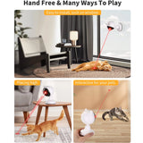 "Interactive Automatic Cat Laser Toy - Engaging Fun for Indoor Cats and Dogs!"