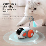 Interactive Remote Control Cat Car Toy - USB Charging, Automatic Movement, Perfect for Playtime Fun!