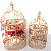 Stunning European Wrought Iron Birdcage 