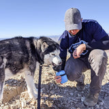 Portable Leak-Proof Dog Water Bottle - Squeeze Dispenser for Hiking, Walking & Travel