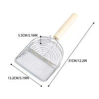 Large Size Cat Litter Scoop with Hollowed Out Design