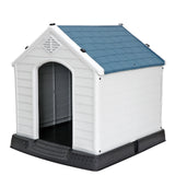 "Cozy Water-Resistant Dog House for Small to Medium Outdoor Pets"