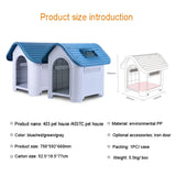 Pet Haven: Small Breed Waterproof Plastic Kennel