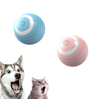 "Smart Rolling Magic Ball: Interactive Electronic Toy for Playful Cats and Dogs - Keep Your Feline Engaged Indoors!"