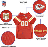 Official NFL Kansas City Chiefs Dog Jersey - Medium Size