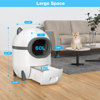 Revolutionary Self-Cleaning Cat Litter Box with App Control & Odor Elimination 