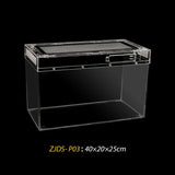 "Premium Acrylic Reptile Terrarium - Ideal Breeding Box for Bearded Dragons, Tarantulas & More!"