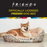 Friends TV Show City Doodle Cuddler Dog Bed | Warner Bros Merchandise for Dogs