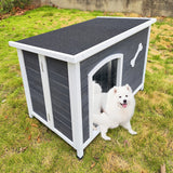 "Ultimate Weatherproof Dog House - Perfect for Dogs of Any Size!"