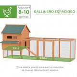 137" Chicken Coop Wooden Large House       