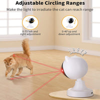 "Interactive Automatic Cat Laser Toy - Engaging Fun for Indoor Cats and Dogs!"