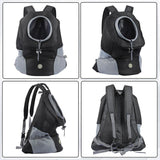 Premium Dog & Cat Backpack Carrier or Travel Pack for Small Dog or Cat for Outdoor Hiking   