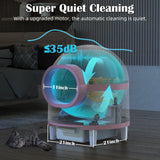 Self-Cleaning Cat Litter Box, with APP Control Odor.              