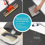 Waterproof Double Layer Pet Litter Mat with Nonslip Bottom - 90x60CM