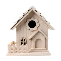 Charming Wooden Birdhouse - Perfect for Garden, Backyard & Balcony Decor