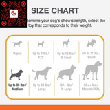 Original Power Chew Dog Toy, Durable Chew for Aggressive Chewers, Bacon & Chicken Flavor