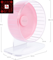 Ultra-Quiet Adjustable Hamster Exercise Wheel
