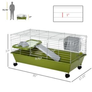 Outdoor Small Animal & Poultry Enclosure with Protective Cover