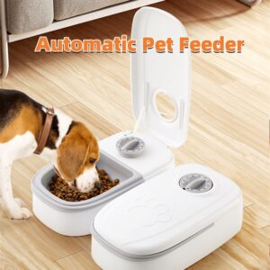 Automatic Pet Feeder Smart Food Dispenser For Cats & Dogs Timer Stainless Steel Bowl Auto Dog & Cat Pet Feeding Pets Supplies