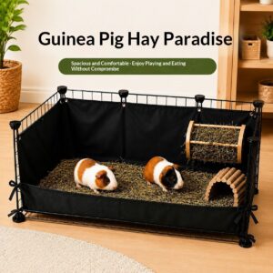 Large-Capacity Rabbit Hay Storage & Feeding Bag